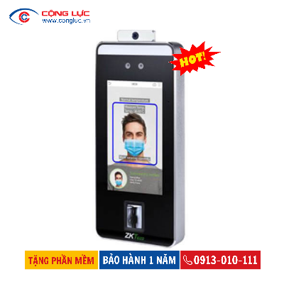 Máy Chấm Công Khuôn Mặt ZKteco SPEEDFACE V5L